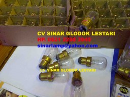 Lampu Panel Navigasi Kapal B15D 24V 15W